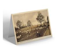 GREETING CARD - Vintage Bedfordshire - Leighton Buzzard - Recreation Ground