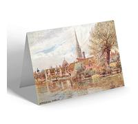 GREETING CARD - Vintage Berkshire - Abingdon Church
