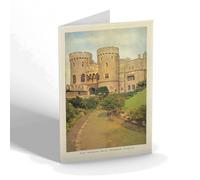 GREETING CARD - Vintage Berkshire - The Norman Gate, Windsor Castle (bc)
