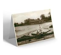 GREETING CARD - Vintage Cheshire - Rivacre Baths, Ellesmere Port