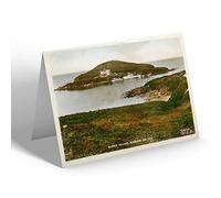 GREETING CARD - Vintage Devon - Burgh Island, Bigbury-on-Sea (1)