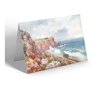 GREETING CARD - Vintage Devon - Teignmouth. The Flying Dutchman