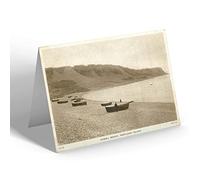 GREETING CARD - Vintage Dorset - Chesil Beach, Portland Island