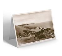 GREETING CARD - Vintage Dorset - Lulworth Cove, Near Weymouth