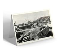 GREETING CARD - Vintage Dorset - The Harbour, West Bay (4)