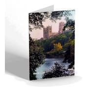 GREETING CARD - Vintage Durham - Durham Cathedral (cc)