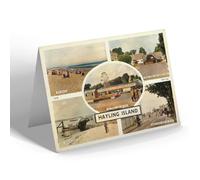 GREETING CARD - Vintage Hampshire - Hayling Island (b)