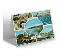 GREETING CARD - Vintage Ireland - Greetings from Galway