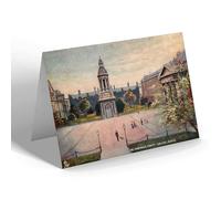 GREETING CARD - Vintage Ireland - The Campanile, Trinity College, Dublin