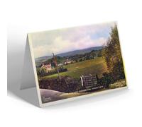 GREETING CARD - Vintage Isle of Wight - Looking Towards Freshwater, Chale (b)