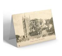 GREETING CARD - Vintage Kent - St. Nicholas Church, New Romney