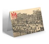 GREETING CARD - Vintage Lancashire - Manchester. Piccadilly (1)