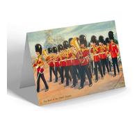 GREETING CARD - Vintage Military - The Band of the Welsh Guards