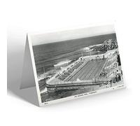 GREETING CARD - Vintage Northumberland - The Bathing Pool, Tyneside