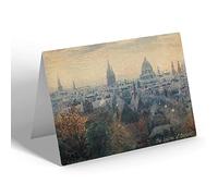 GREETING CARD - Vintage Oxfordshire - The Spires Of Oxford