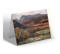 GREETING CARD - Vintage Scotland - Ben Wyvis from Fairburn