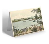 GREETING CARD - Vintage Scotland - Crinan from West, Crinan