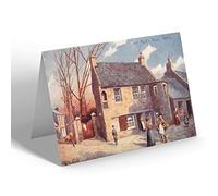 GREETING CARD - Vintage Scotland - Fair Maid's House, Perth