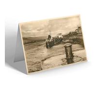GREETING CARD - Vintage Scotland - The Quayside, Fort William