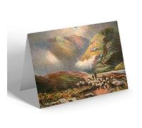 GREETING CARD - Vintage Shropshire - The Longmynd Hills