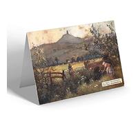 GREETING CARD - Vintage Somerset - The Tor, Glastonbury