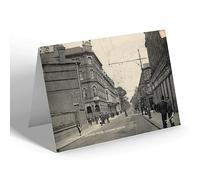 GREETING CARD - Vintage Suffolk - Lowestoft. London Road, Looking North