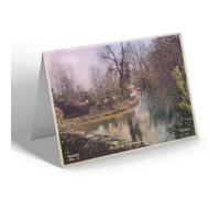 GREETING CARD - Vintage Sussex - The River, Pulborough (cc)