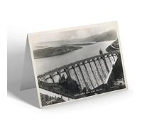 GREETING CARD - Vintage Wales - Craigh Goch Dam. Elan Valley