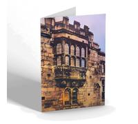 GREETING CARD - Vintage Wales - Geoffrey's Window, Monmouth (b)