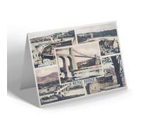 GREETING CARD - Vintage Wales - Menai Bridge (ac)