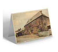 GREETING CARD - Vintage Wales Skirrid Mountain Inn, Llanvihangel Built 1100 AD b