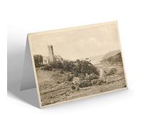 GREETING CARD - Vintage Wales - St. James' Church, Manorbier