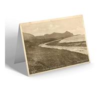 GREETING CARD - Vintage Wales - The Beach and Rivals, Clynnog