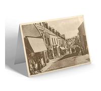 GREETING CARD - Vintage Wales - View from Square, Amlwch