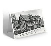 GREETING CARD - Vintage Warwickshire - Shakespeare's Birthplace, Stratford-upon-Avon (1)