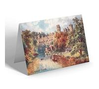 GREETING CARD - Vintage Warwickshire - Warwick Castle (7)