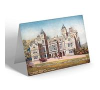 GREETING CARD - Vintage Wiltshire - Charlton House, Near Malmesbury
