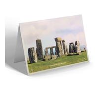 GREETING CARD - Vintage Wiltshire - Stonehenge Looking East (b)