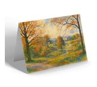 GREETING CARD - Wentworth Estate, Virginia Water - Vintage Art Style
