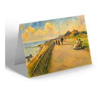 GREETING CARD - West Parade, Clacton-on-Sea - Vintage Art Style