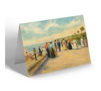 GREETING CARD - Westcliff-on-Sea. The Parade (a) - Vintage Art Style