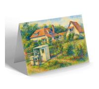 GREETING CARD - White Haven Holiday Estate, Ingoldmells c - Vintage Art Style