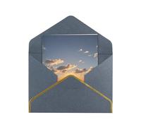 Greeting Cards 17.5 X 11.5 Cm Blank Note Cards Beach Sunrise Greeting Card Folding Blank Greeting Note Cards With Envelopes Thank Of You Card Blank Card For All Occasions