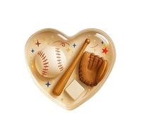 Greeting Cards - Memory Card Heart Shaped Sports Theme Encouragement Pocket Design Gift | Heart Shaped Pocket Cards for Business Trip, Travel A