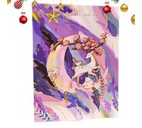 - Greeting cards, pop-up birthday card, birthday card cards - paper greeting cards, pop-up card with moon, stars, elk, thank you Christmas card for birthday, Thanksgiving Day