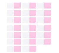 Greeting Cards Single Color Blank Interior 20Pcs Set with 5 Unique Designs for Encouragement Inspirational Friendship Cards Cardboard 20 x 8.5cm (pink bow tie)