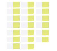 Greeting Cards Single Color Blank Interior 20Pcs Set with 5 Unique Designs for Encouragement Inspirational Friendship Cards Cardboard 20 x 8.5cm (cyan pony)