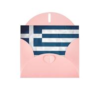Greeting Cards with Envelopes, greek flag Print Thank You Cards Blank Notefor All Occasions Holiday