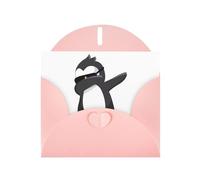 Greeting Cards with Envelopes, penguin dabbing Print Thank You Cards Blank Notefor All Occasions Holiday