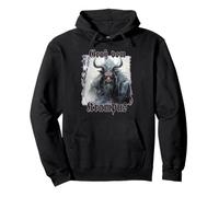 Greeting From Krampus Christmas Legend Figure Pullover Hoodie